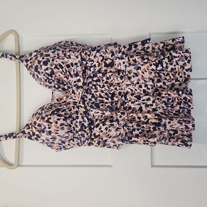 Leilani womens underwire ruffled swim top.  Size 12